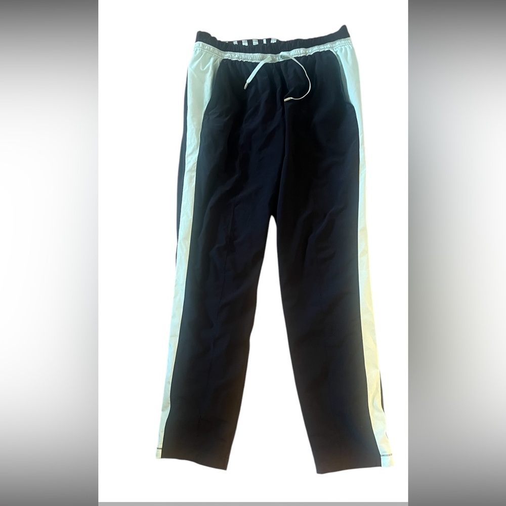 Lululemon work it out joggers( black/teal) - Picture 2 of 5
